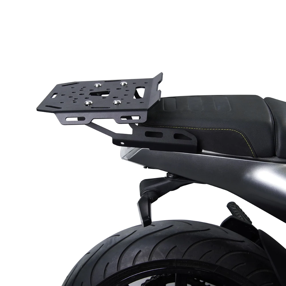 Rear Luggage Fender Fit For Husqvarna Svartpilen 125/200 Vitpilen 250/401  Luggage Rack Cargo Saddlebag Holder Shelf Bracket