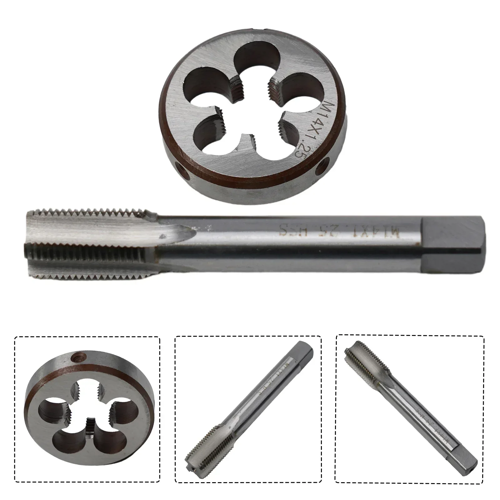 

Tools Hand Tap Round Die Tap Replacement Parts Accessories And Die Fine Thread Left Hand Tap Brand New Exquisite