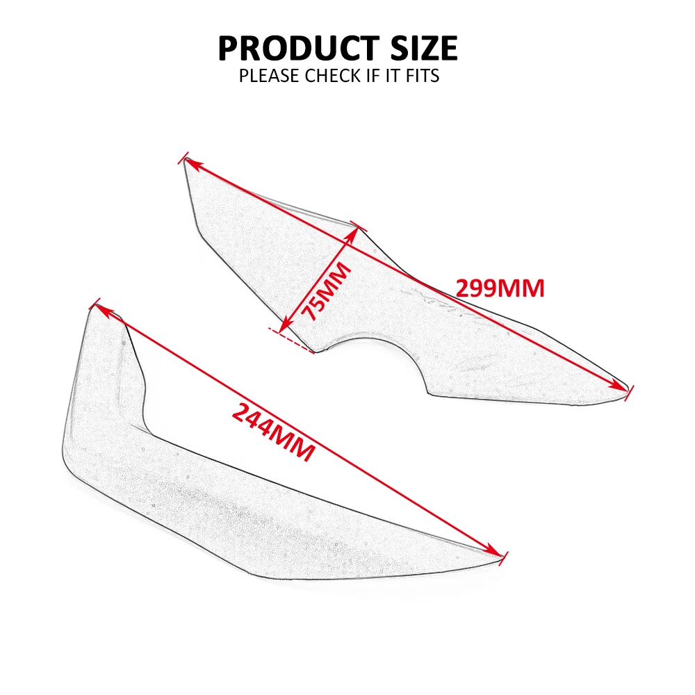 For Yamaha XMAX X-MAX 125 X-MAX 300 New Motorcycle Anti-collision Strip Guards Side Protector Sticker X-MAX300 XMAX125 X-MAX125
