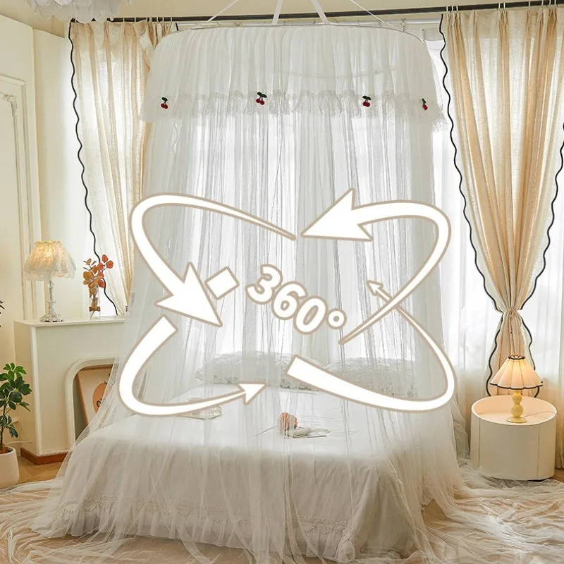 Pop Up Mosquito Net for Bed, 1PC No Installation Dome Tent Style Bug Net, Dense Mesh Insect Protection for Single Double Bed (Tw