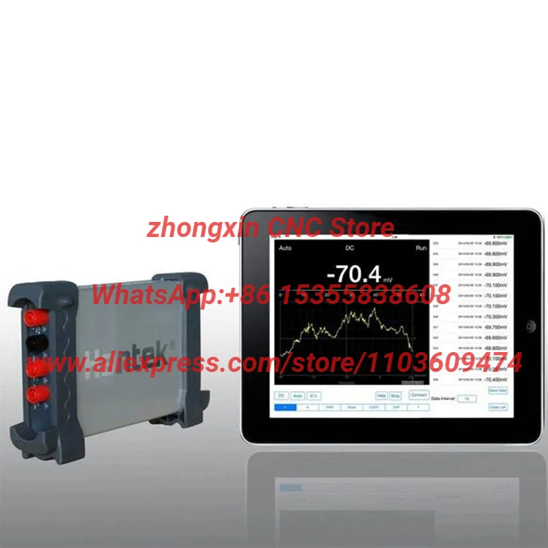 Original Professional Safe Bluetooth-compatible/USB Data Logger Hantek 365F Solated Data Logger RMS Support Pad