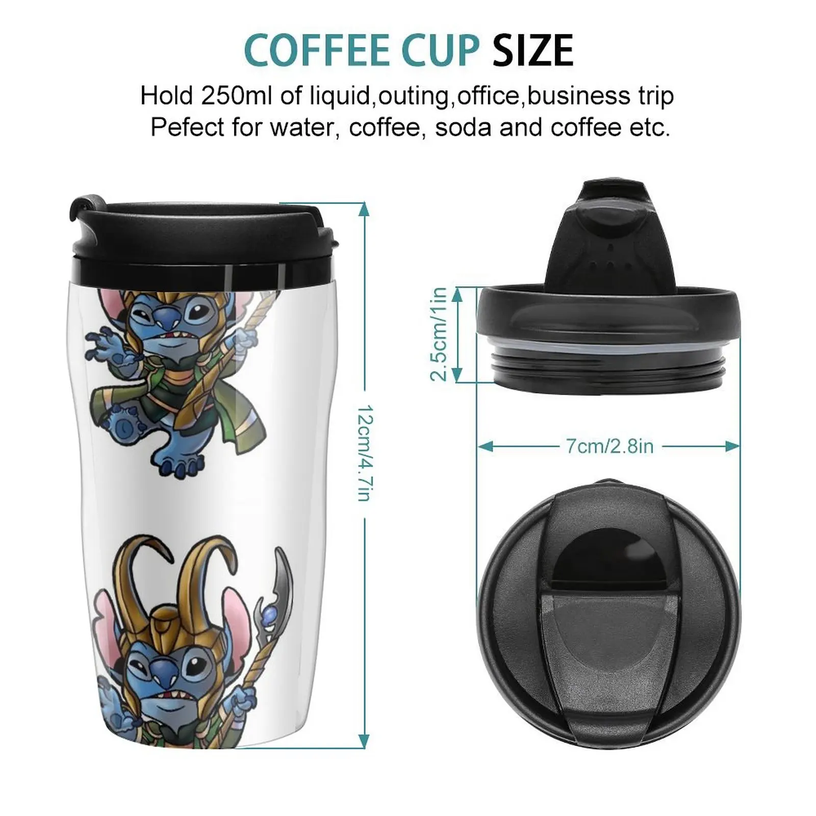 New God of Mischief Travel Coffee Mug Luxury Cup Cup Of Coffee Creative Cups