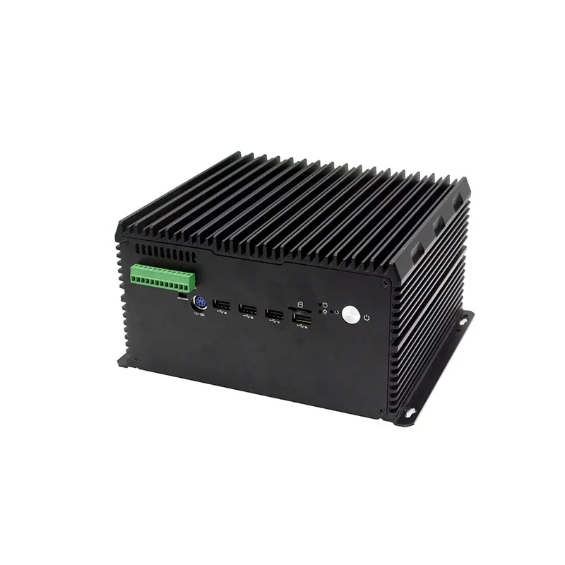 

I7 12th mini pc Small computer Embed Box PC PCIE 8G+256G Fanless Industrial Computer Auto Power On Mini PC