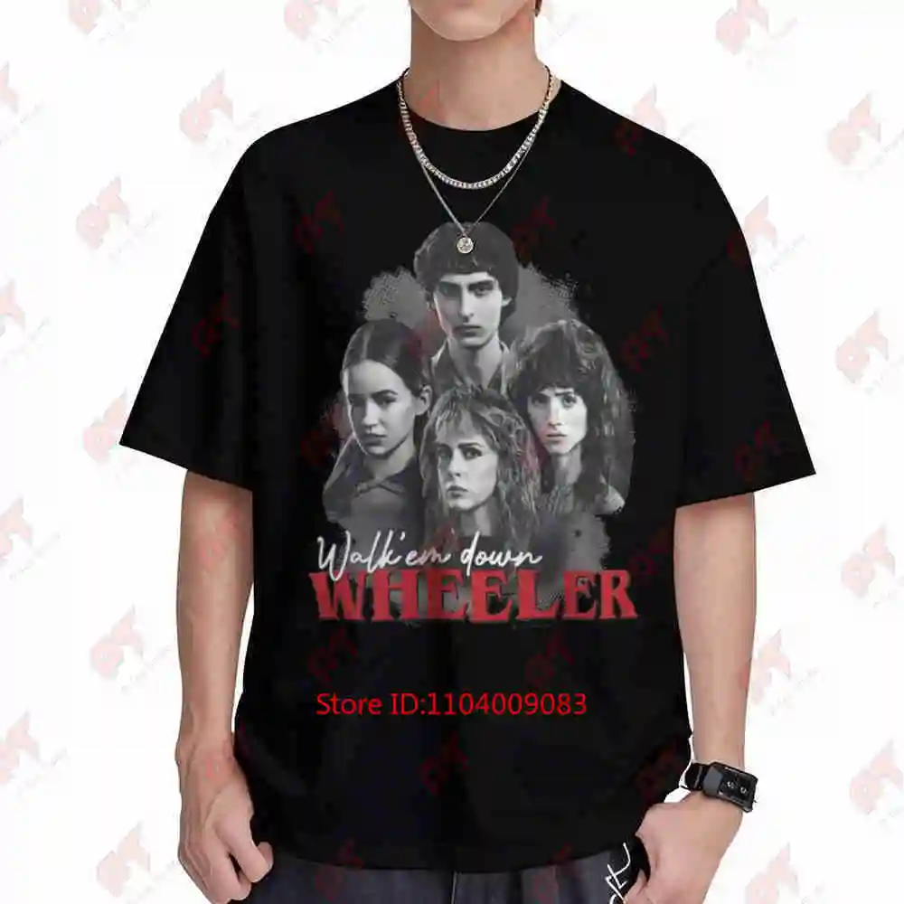 Nancy Walk Em Down Wheeler Short Sleeve Tee 100% Cotton T-Shirt