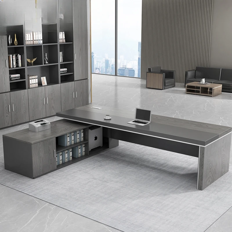 Escritorio de oficina para estudiantes, mesa Industrial, larga, ejecutiva, esquina de dormitorio, muebles de estudio, Escritorio estético,