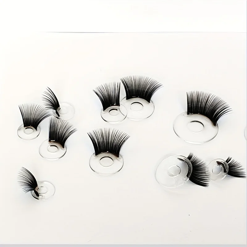 10 Stück schwarze Puppen-Wimpernstreifen, sichere Wimpernpuppen, Wimperntabletts, handgefertigte Wimpern-Plüschpuppen, Accessoires, handwerkliche Wimpern – Detail 3