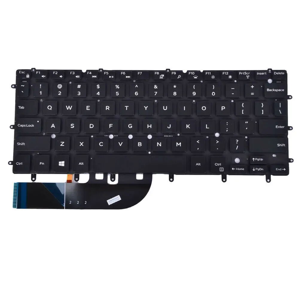 

US backlit laptop keyboard for DELL Inspiron XPS 13 7000 7347 7348 7352 7353 7359 15 7547 7548 9343 9350 9360 N7548 P54G P57G