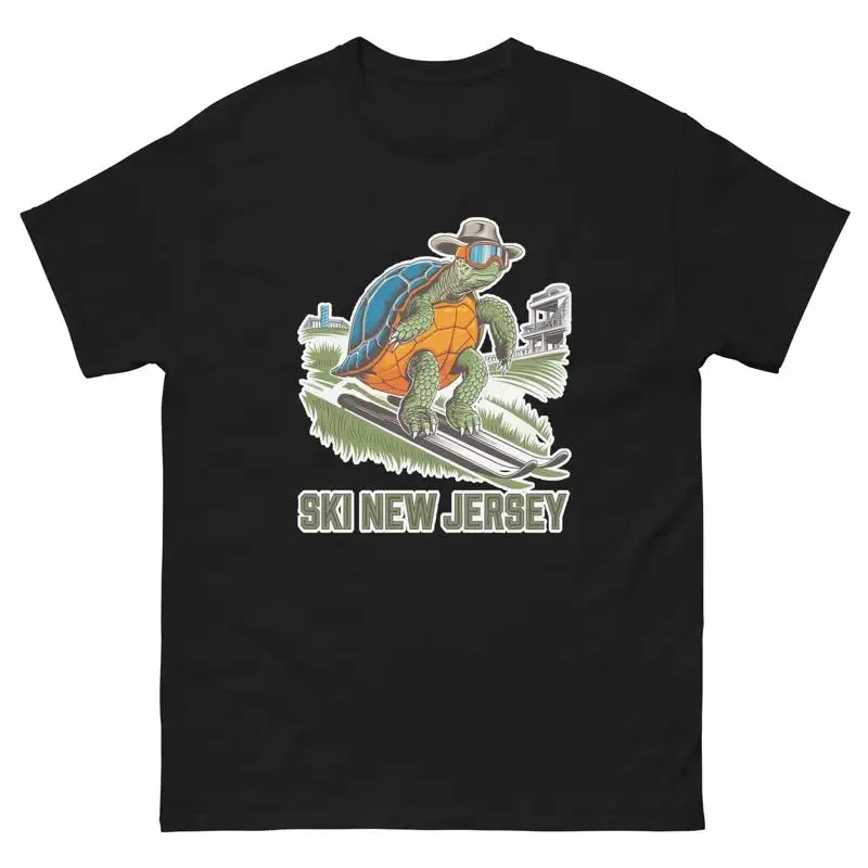 Ski New Mexico Jackrabbit Skiing Skier Animal T Shirt