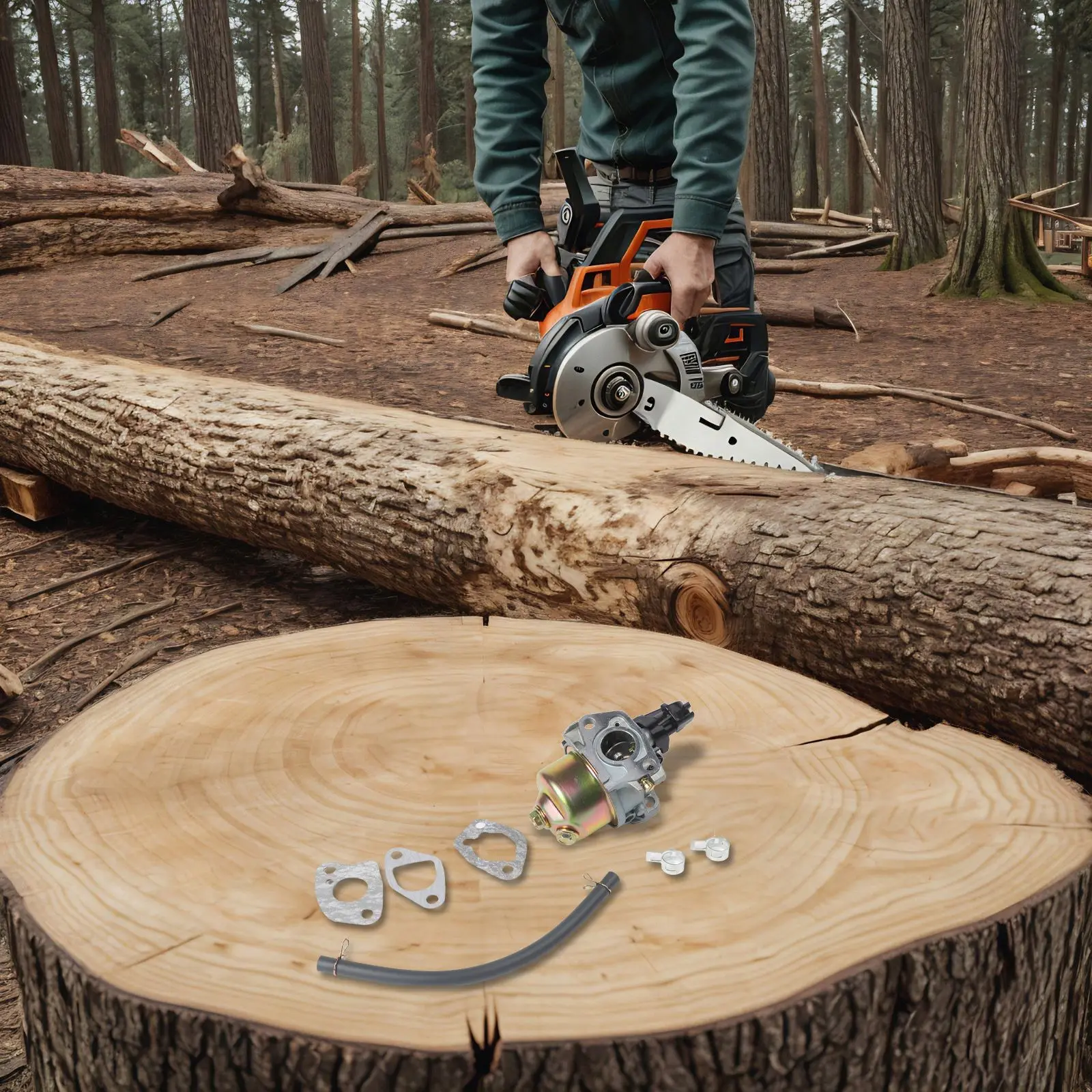 Replacement Carburetor for Honda For Champion For Predator 3000W 3500W 4000W Generators Designed for OHV Engines