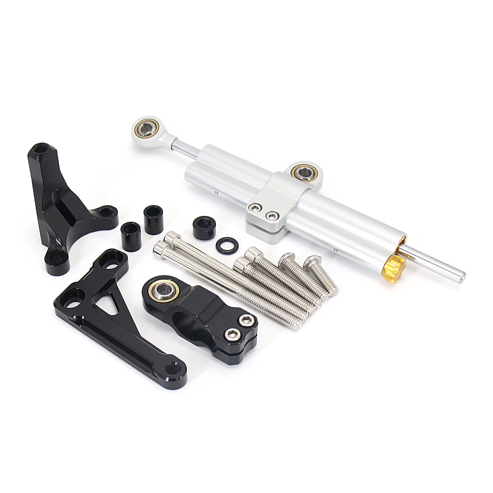 Motocicleta CNC Stabilizer Steering Damper, Suporte de Montagem, Kit de Suporte, Acessórios para Honda CB1000R, CB 1000 R, 2018-2022, 2023