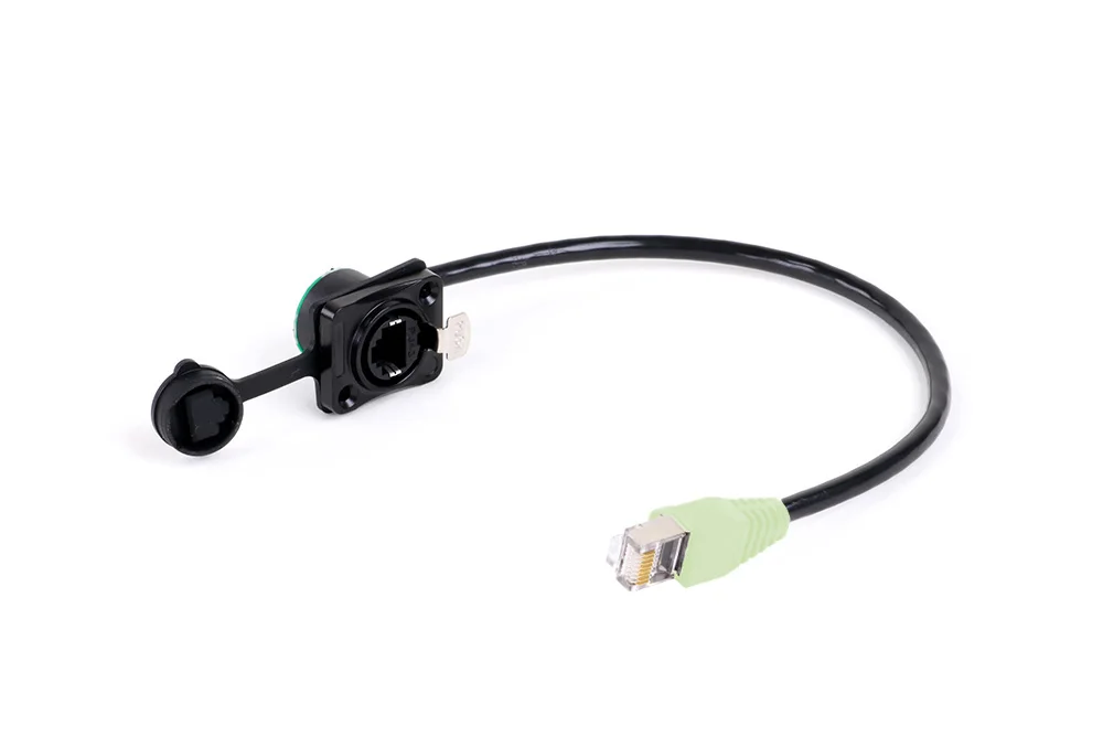 1pc Ethernet Extension Stp Kabel rj45 cat6a männlich zu weiblich rj45 Ethernet Extender Adapter für PC Laptop Ethernet abgeschirmtes Kabel – Detail 2