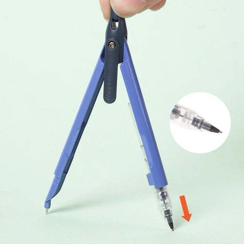 compass-automatic-lead-out-geometry-circle-drawing-tool-for-math-exam-student-school-stationery-supplies-drawing-drafting-tools