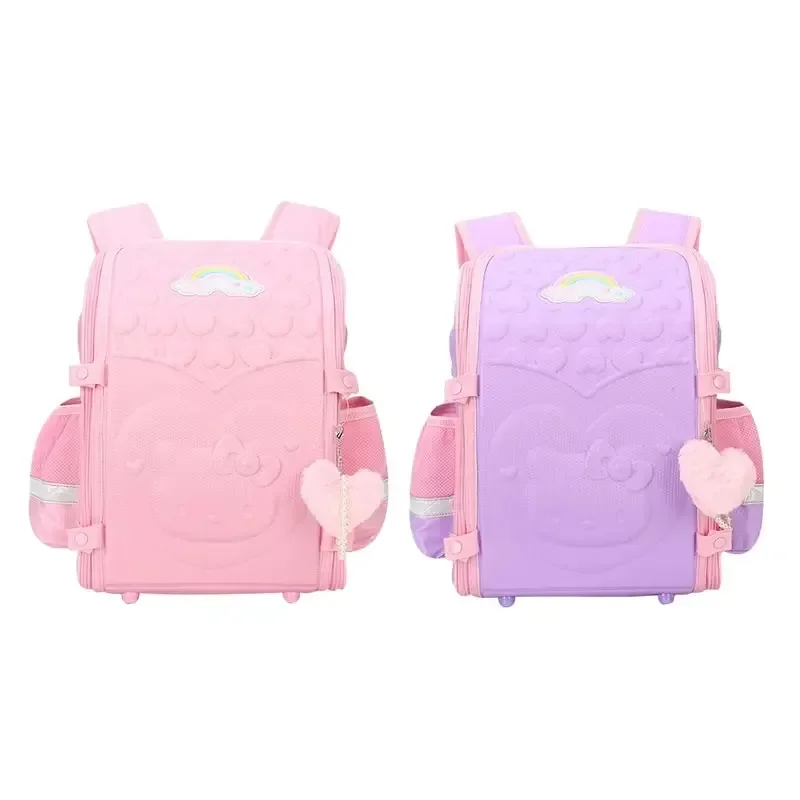 

Sanrioed Hello Kitty Anime Cute Large Capacity Children Backpack Schoolbags Student Cartoon Shoulder Bag Travel Gift for Friend