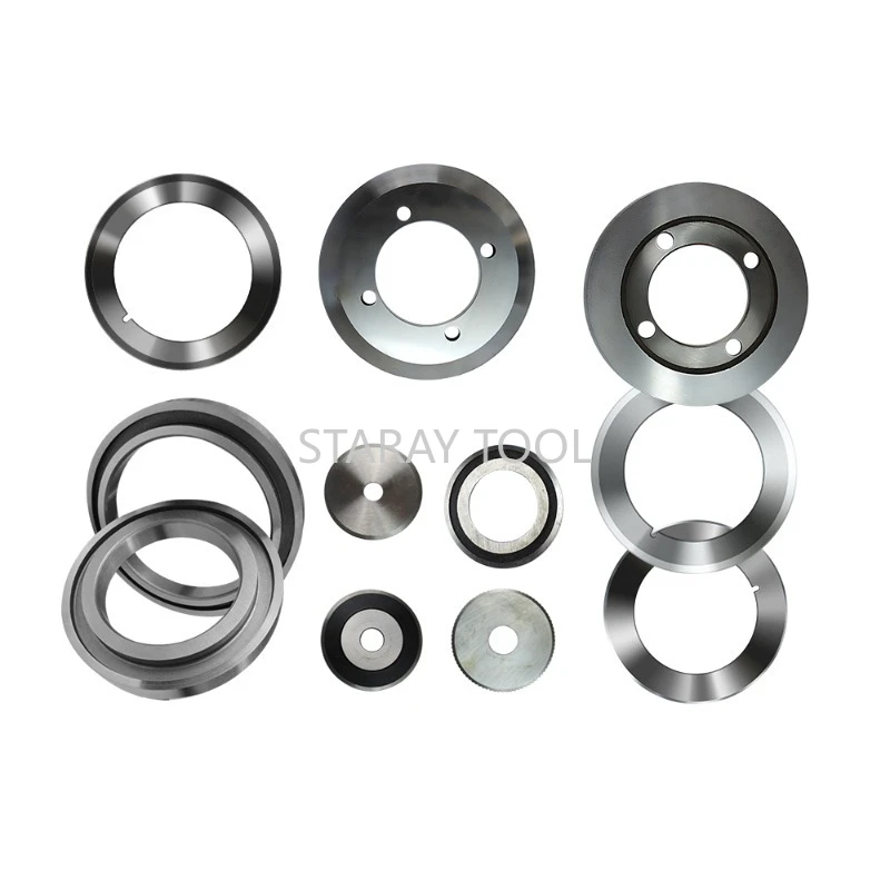 

10pcs Ultra-Thin Industrial Circular Blade Paper Tube Slitter Upper Knife & Meltblown Nonwoven Fabric Cutter