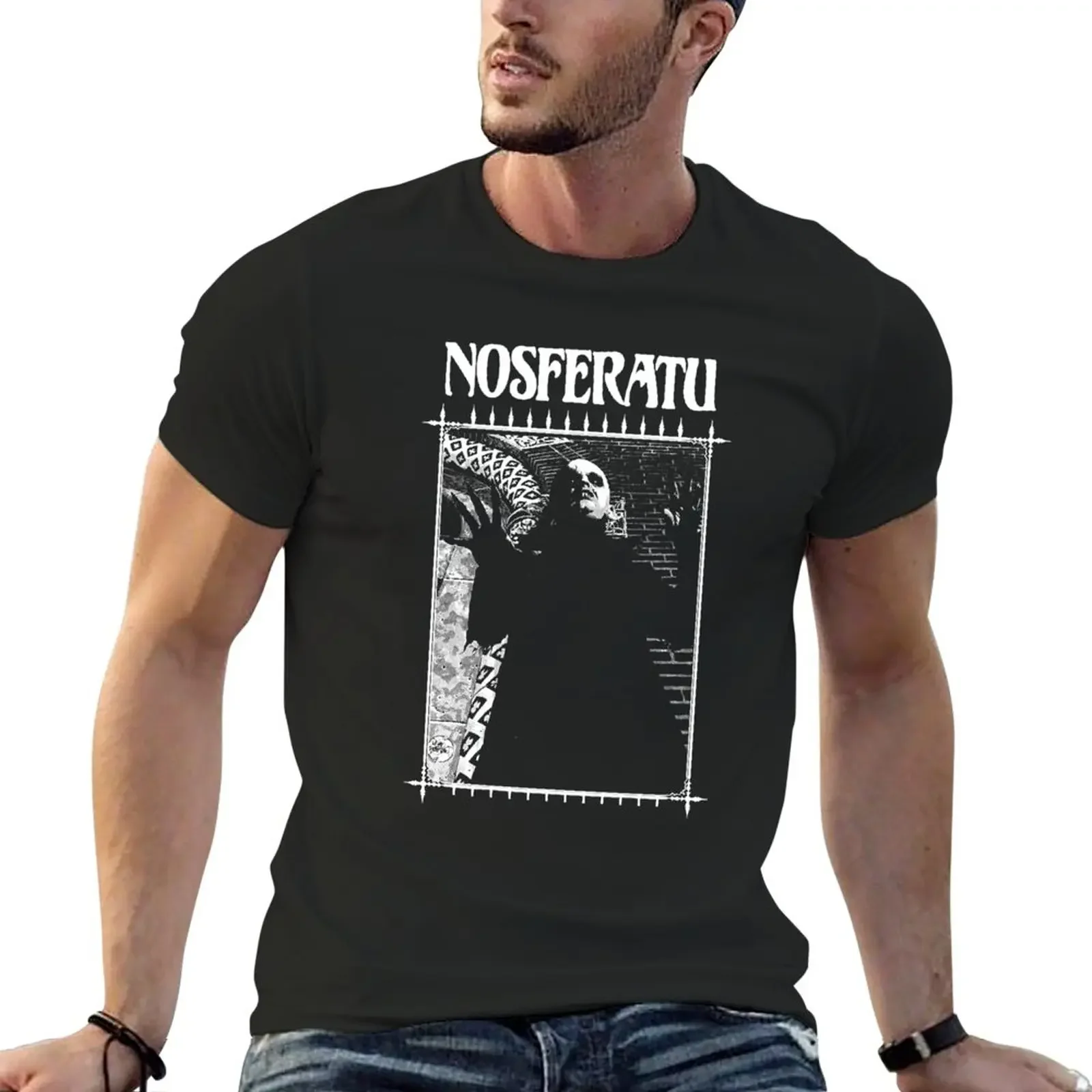 New Masquerade Clan Nosferatu Retro T-Shirt summer tops oversized t shirt sweat shirt t-shirts man mens graphic t-shirts