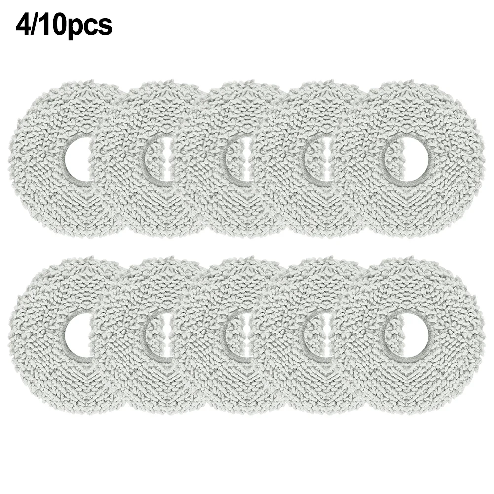 4/10pcs Microfiber Replacement Mop Cloth For DEEBOT PRO Vacuum Cleaner Spare Parts Household Tools Accessories