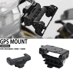 Motorcycle Universal GPS Mount 13mm / 16mm Crossbar Mobile phone Navigation Bracket For Benelli TRK 502 X ABS 2017 - 2022