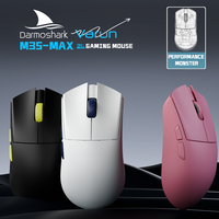 Darmoshark Gaming Mouse M3S Max PAW3950 8K Wireless Bluetooth Tri Mode Mice N52840 30000DPI 7 Keys Game Macro Mouse Lightweight