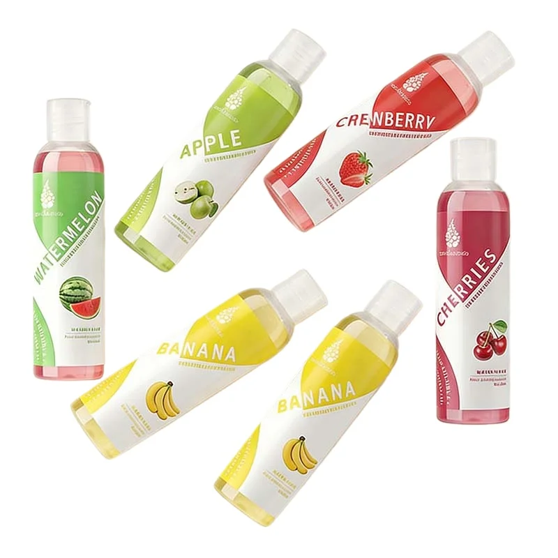 Lubricante a base de agua con sabor a frutas SC para sesiones sexuales, para la sequedad, lubricante sexual para adultos, gel de amor para adultos