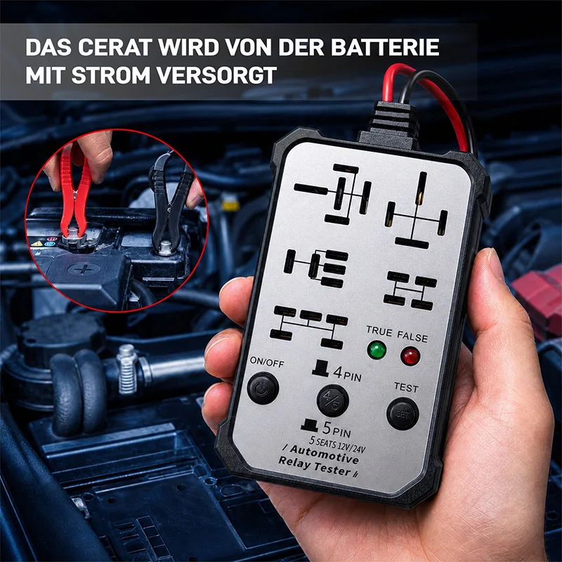 Multifunctional Wireless Car Diagnostic Tool 5 Seat 12v 24v Vehicle Circuit Tester Auto Repair Scanner For Mechanics White 960