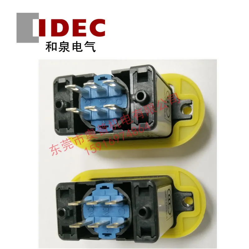 2025 IDEC Izumi HE6B-M200B/Y Enable Switch HE6B-M211B/Y Rubber Sleeve HE9Z-D6B/Y