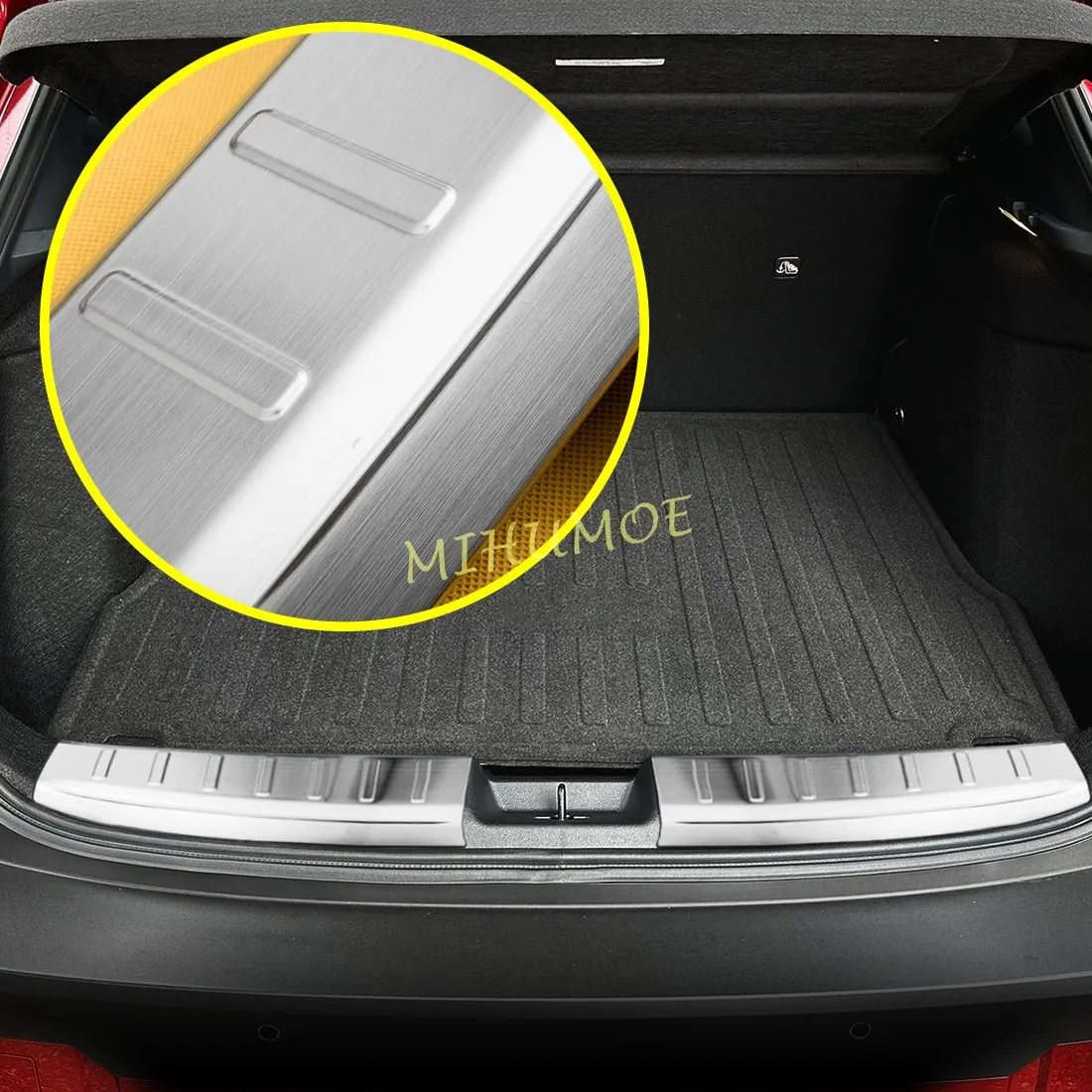 

Stainless Steel Luggage Entry Guard Trunk Sill Protector Cover Trims For 2025-2026 Nissan Kicks