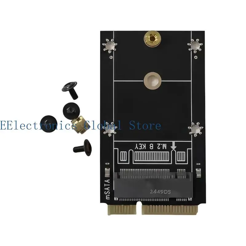 462B Lightweight MSATA To M.2 Adapter Card For 2230 2242 Drive Installation For Laptop Upgrades And Data Backup Solution