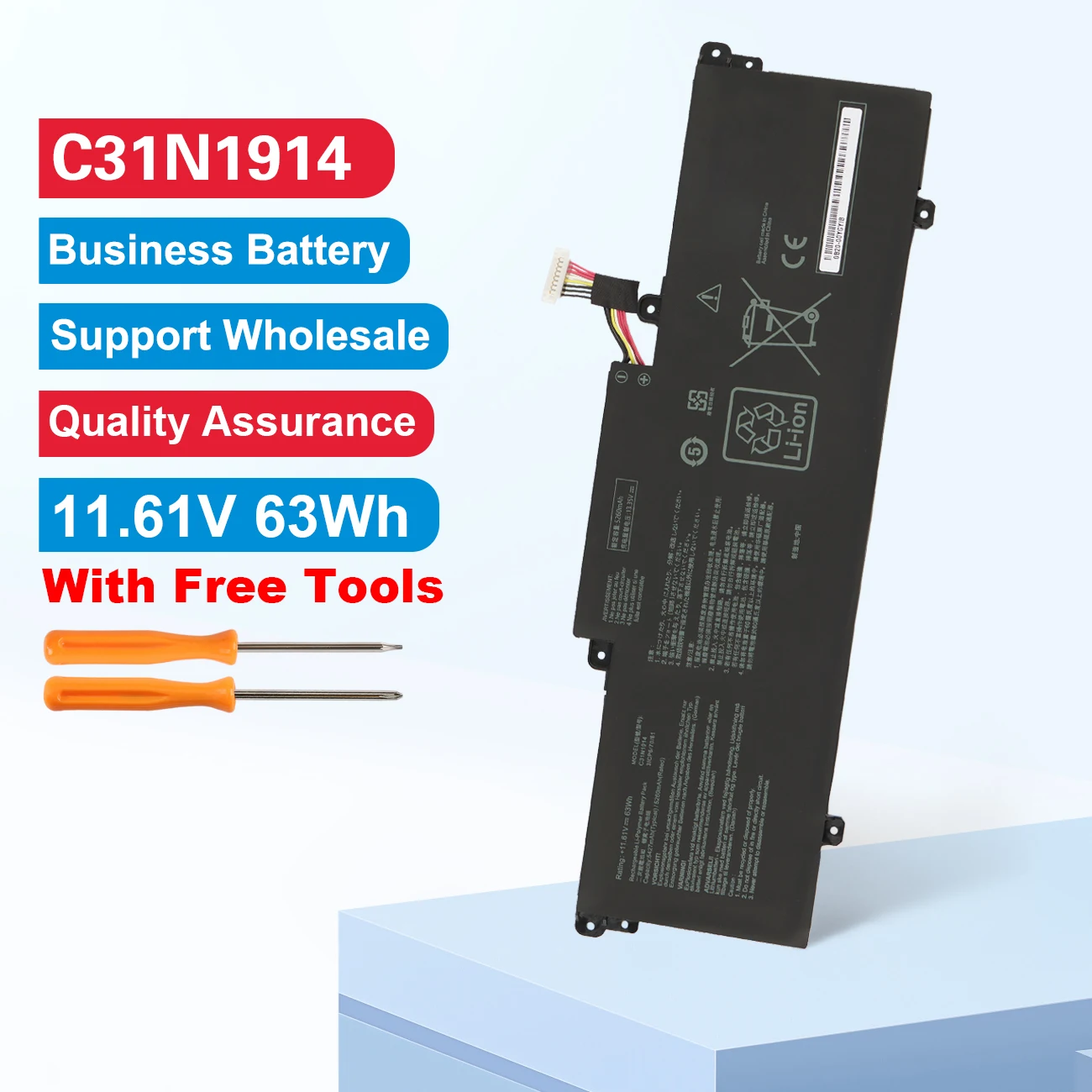 KingSener C31N1914 Laptop Battery For ASUS ZenBook 13 UX425UG ZenBook 14 Ultralight UX435EAL Zenbook 14 UM425QA UM425UAZ UX435EA