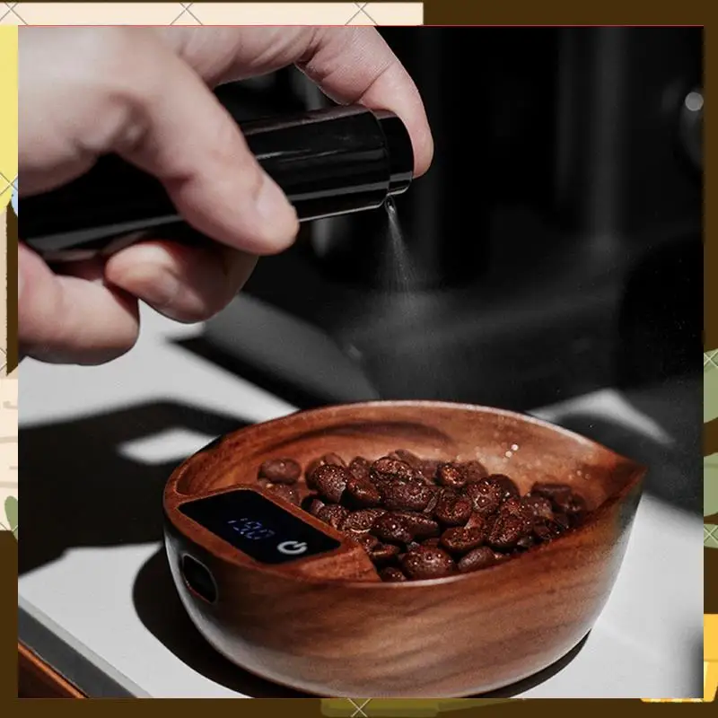 

Coffee Bean Weigher, Tea Leaf Scale, Walnut Hand Brewing Electronic Scale Coffee Bean Scale Accurate To 0.1G-ABNJ