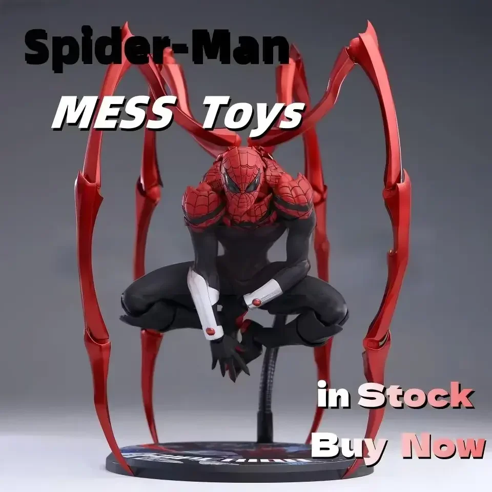 

В наличии игрушки-пусеты Superior Человек-паук Доктор Осьминог Питер Паркер Месистои Человек-паук Сосед Аниме Фигурка Подарки Игрушки