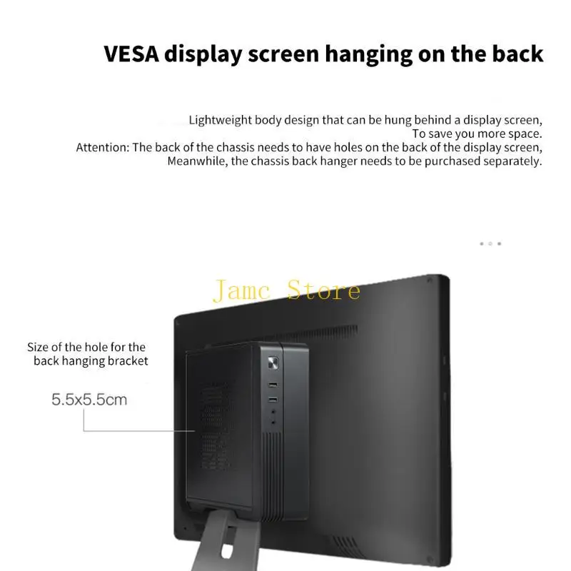 

LX0B MX02 Small Computer Case Mini ITX Шасси HTPC Case для настольного компьютера