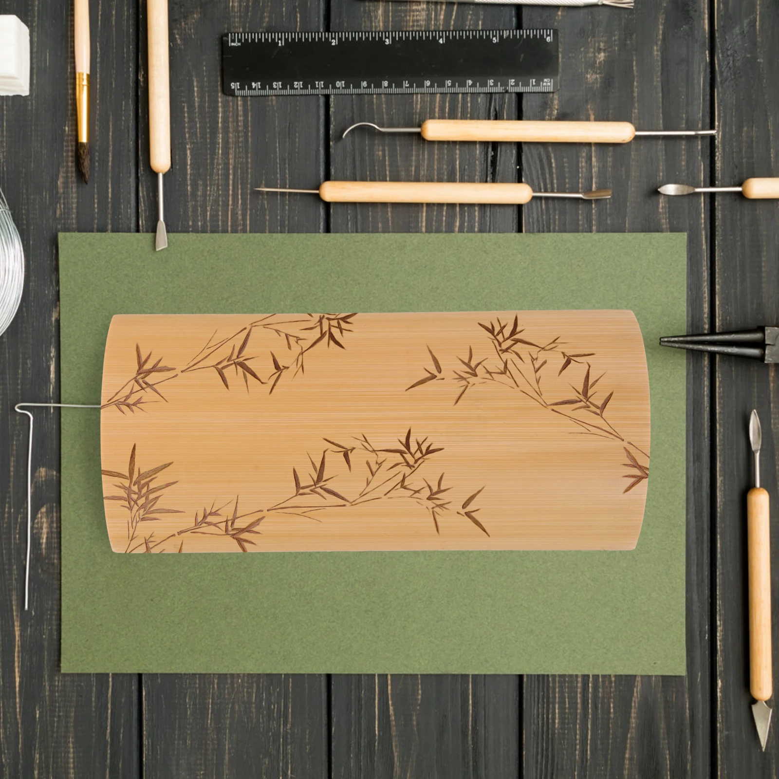 

Natural Slices Raw Materials for DIY Carving Creative Decoration Wedding Gift Craft Supplies Smooth Surface Sturdy for Handmade