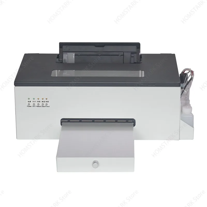 White Ink Heat Transfer Printer Digital Textile Printing Equipment for T‑Shirt Garment DIY Custom Apparel Pattern Making Work