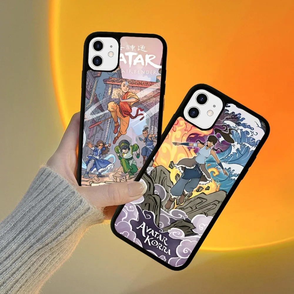 Avatar The Last Airbender Phone Case Silicone PC+TPU For For IPhone 11 12 13 14 15 16 Plus Pro Max Cover