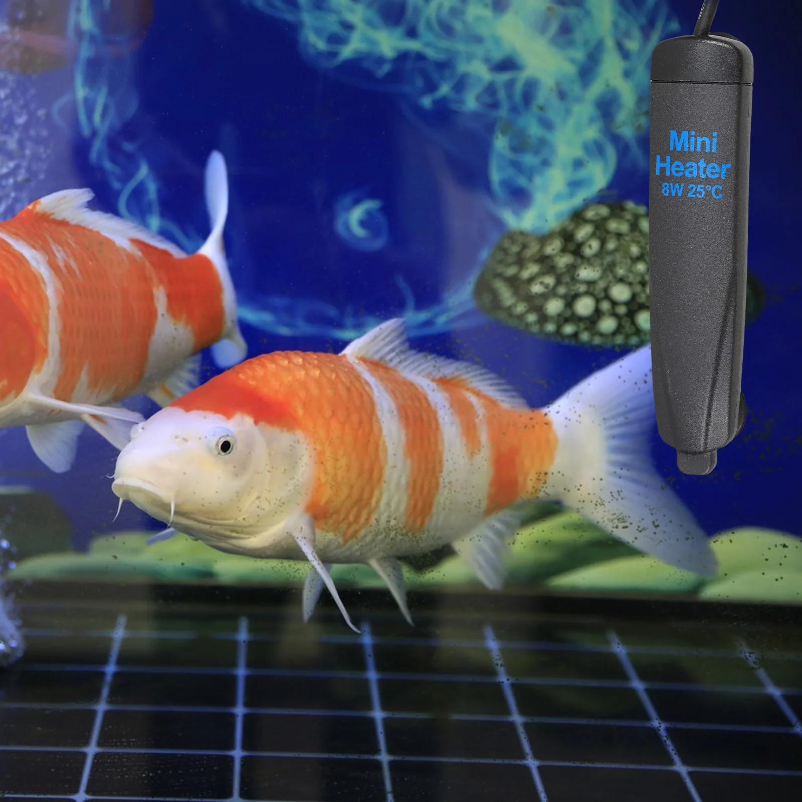 

Aquarium Fish Tank Heater Small Submersible Constant Temperature Heating Rod for Fish Bowl Turtle Tank Outdoor Pond Heater