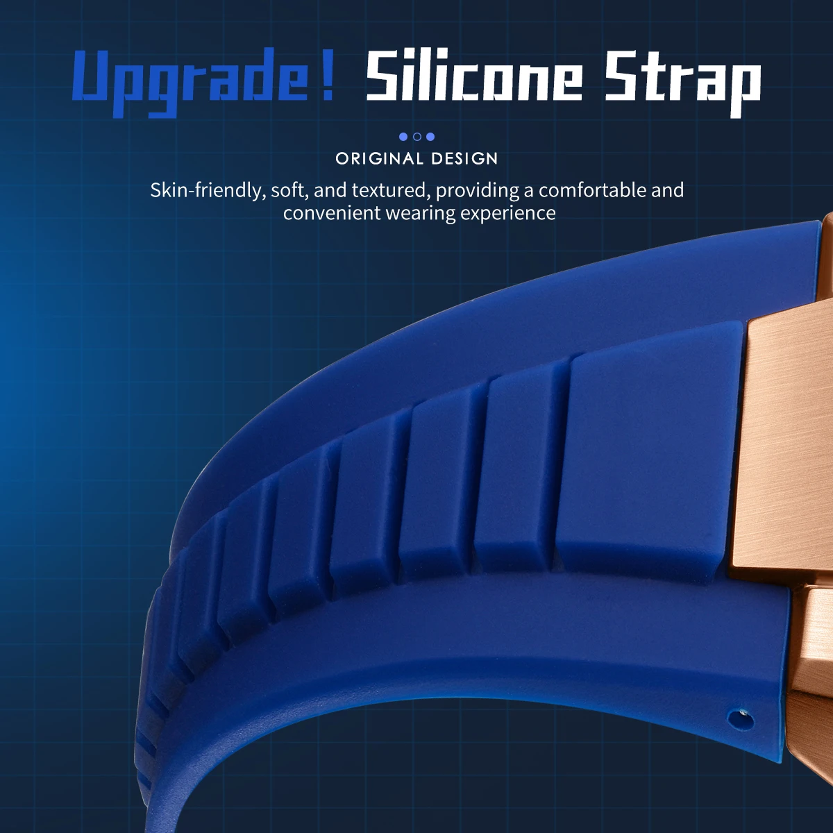 นาฬิกาข้อมือผู้ชาย Pagani ระบบจักรกลอัตโนมัติแบบกำหนดเองสำหรับผู้ชาย นาฬิกาสปอร์ตควอตซ์พร้อมสายซิลิโคน ดีไซน์ Relogio Masculino