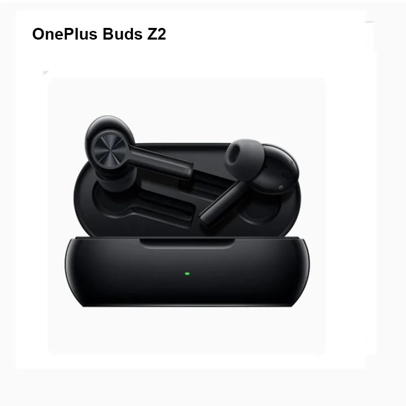 Original E504A OnePlus Buds Z2 ANC EarBuds 40dB Dolby Atmos TWS Ture Wireless Bluetooth Earphones AAC SBC BT 5.2 Sport Headset