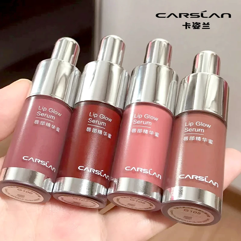 

CARSLAN Matte Mirror Gloss Lip Essence Autumn and Winter Moisturizing Lip Oil White Nude Color Makeup