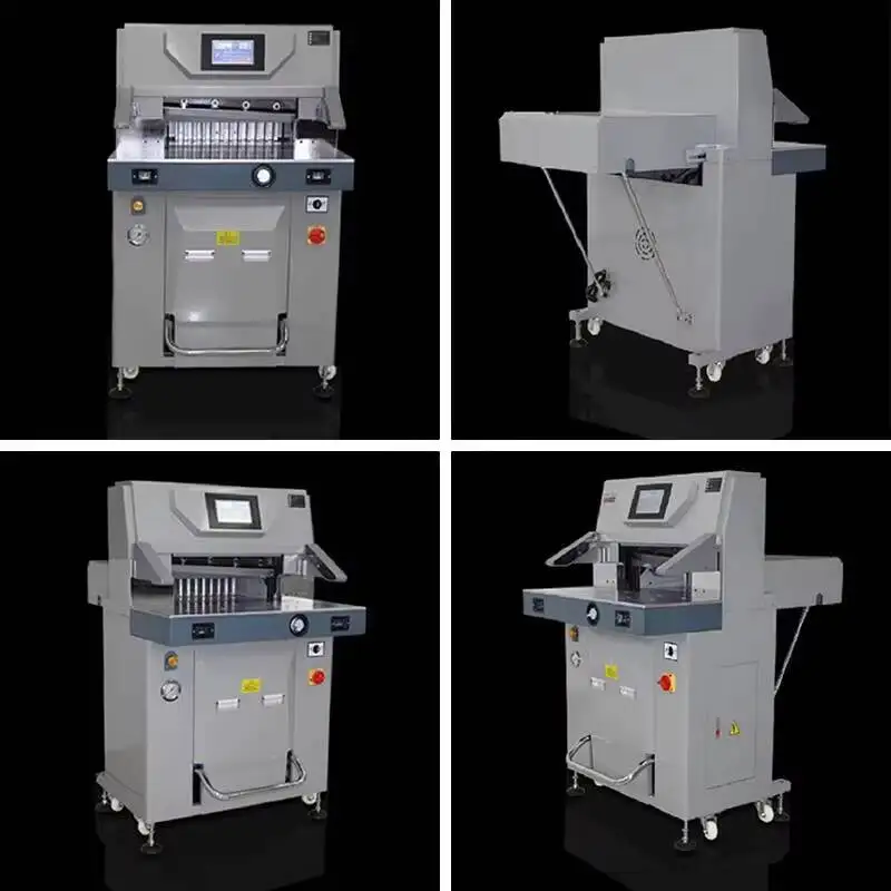 Automatic Die-Cutting A4 Paper Cutter With Edge Hydraulic Guillotine And Trimming Function