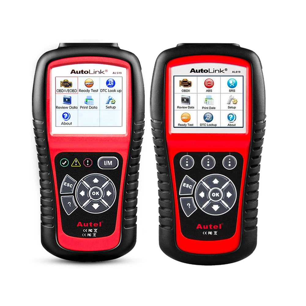 

Car Diagnostic Tool For Autel AutoLink AL519 AL619 OBD2 EOBD Scanner Code Reader ABS,SRS Automotriz Automotivo Multi-languages