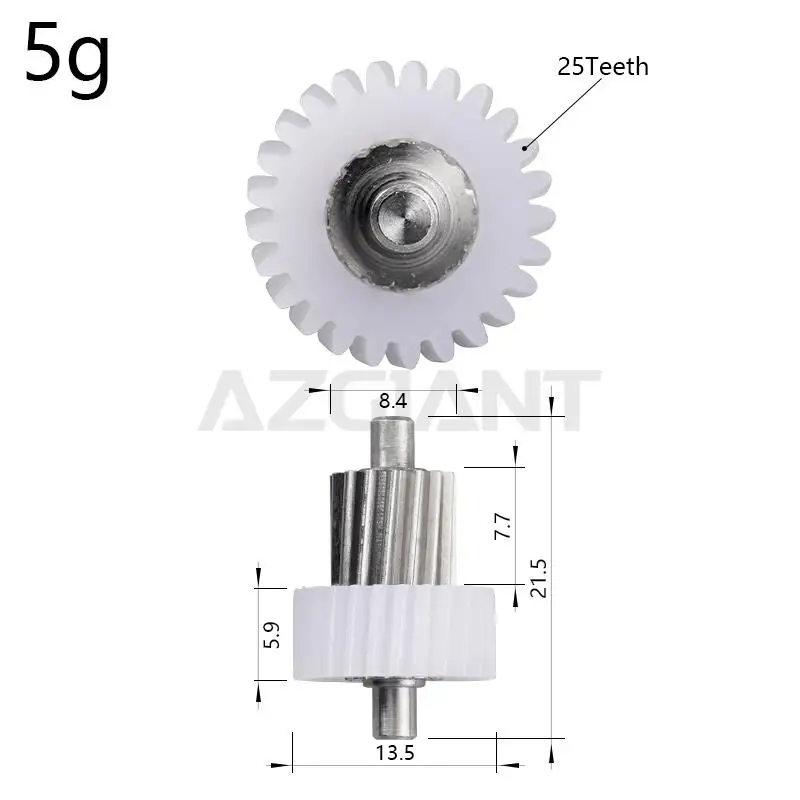 5PCS AZGIANT For Hyundai I10 I20 PB(Australian) IX25 I40 IX20 Car Power Folding Mirrors Module Internal 25/30T Gearwheel Unit