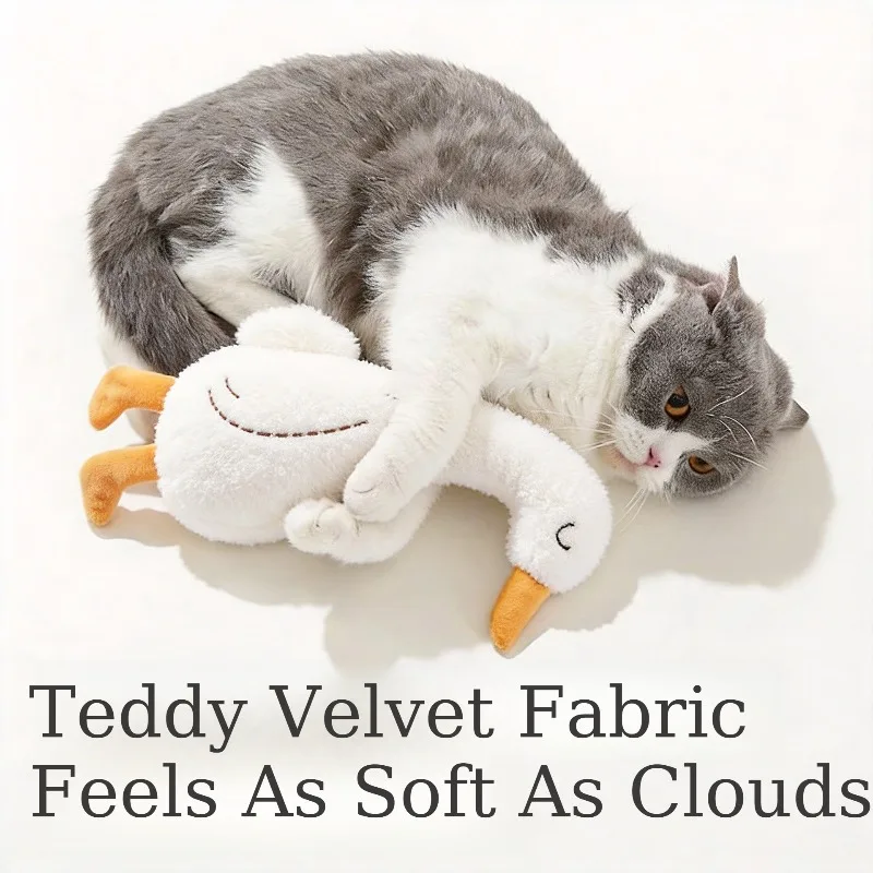 Plush Interactive Pet Toy Bite-resistant Squeak Dogs Cats Chew Toys Indoor Relieve Boredom Relaxing Kitten Entertainment Play
