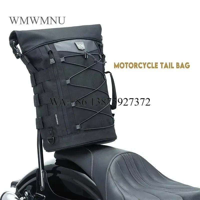 Wmwmnu Multi Function Travel Motor Luggage Bag for Motorcycle Tail Bag Motorbike Duffle Bag