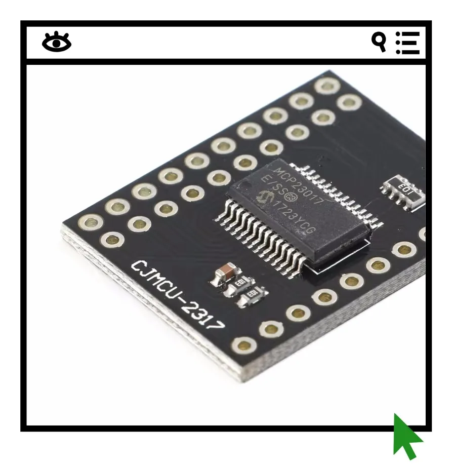 

Последовательный интерфейс MCP23017, 16-битный расширитель портов ввода/вывода, последовательные порты I2C и IIC