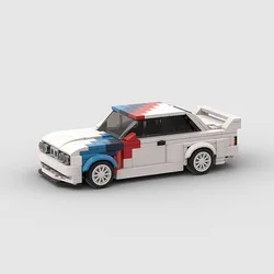 455 sztuk MOC Speed Champions samochód wyścigowy zestawy zabawek budowlanych, modele sportowe zestawy garażowe klocki, klocki DIY zabawki