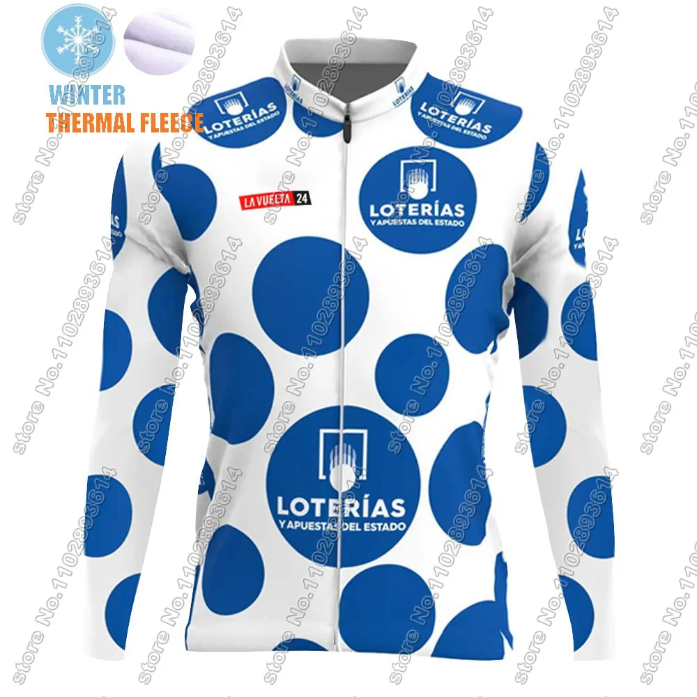 Spain Tour 2024 Cycling Jersey Long Sleeve Red Green Blue White Clothing Road Bike Shirts Bicycle Tops MTB Uniform Maillot