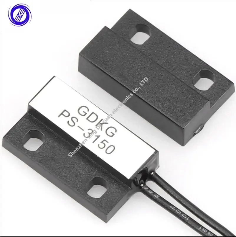 PS-3150 Reed Switch Sensor PS 3150 Normally Open NO Proximity Magnetic Sensor Door Window Contacts 30cm Wire Inductance Distance