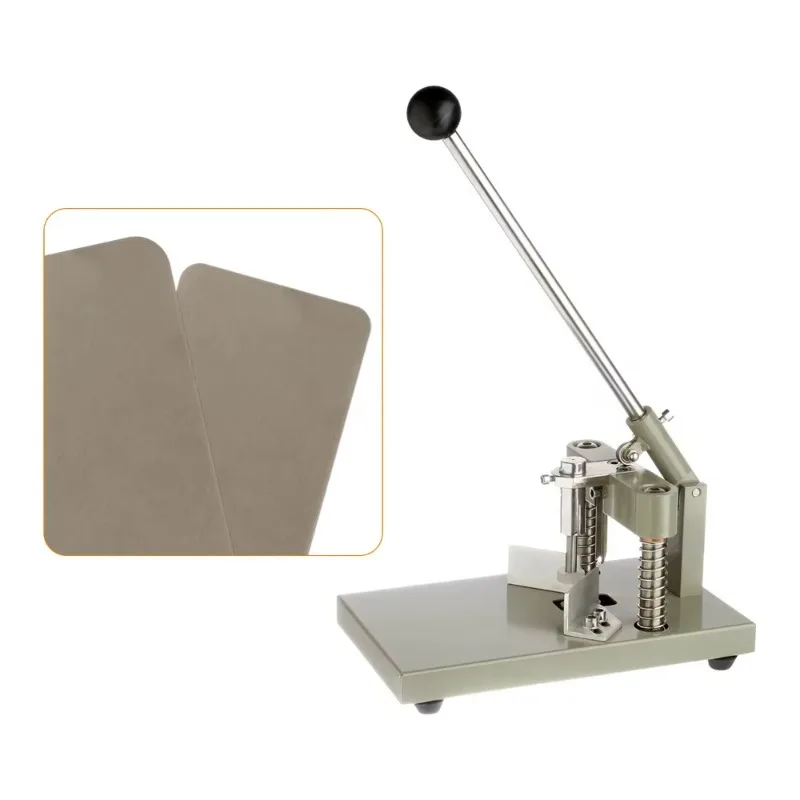Corner Rounder Cutter Machine R6 R10 Corner Die Cutter Paper Holding Device Height Heavy Duty for Printing Packaging Industry