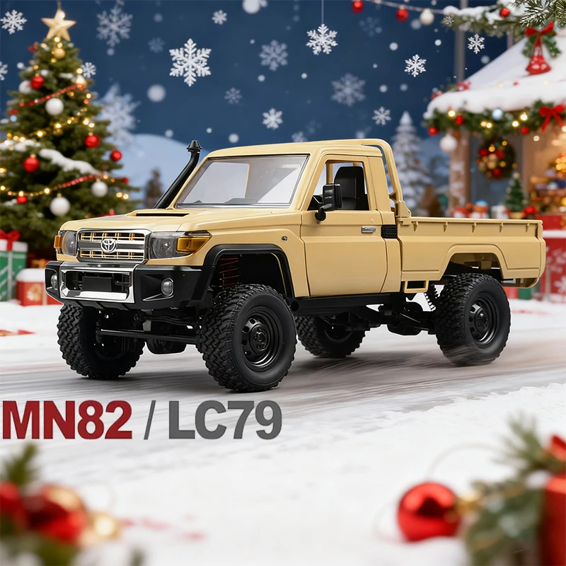 

MN82 Внедорожный альпинистский автомобиль с дистанционным управлением 1:12, полноразмерный 4WD Toyota LC79, рождественский подарок, подходит для взрослых и детей