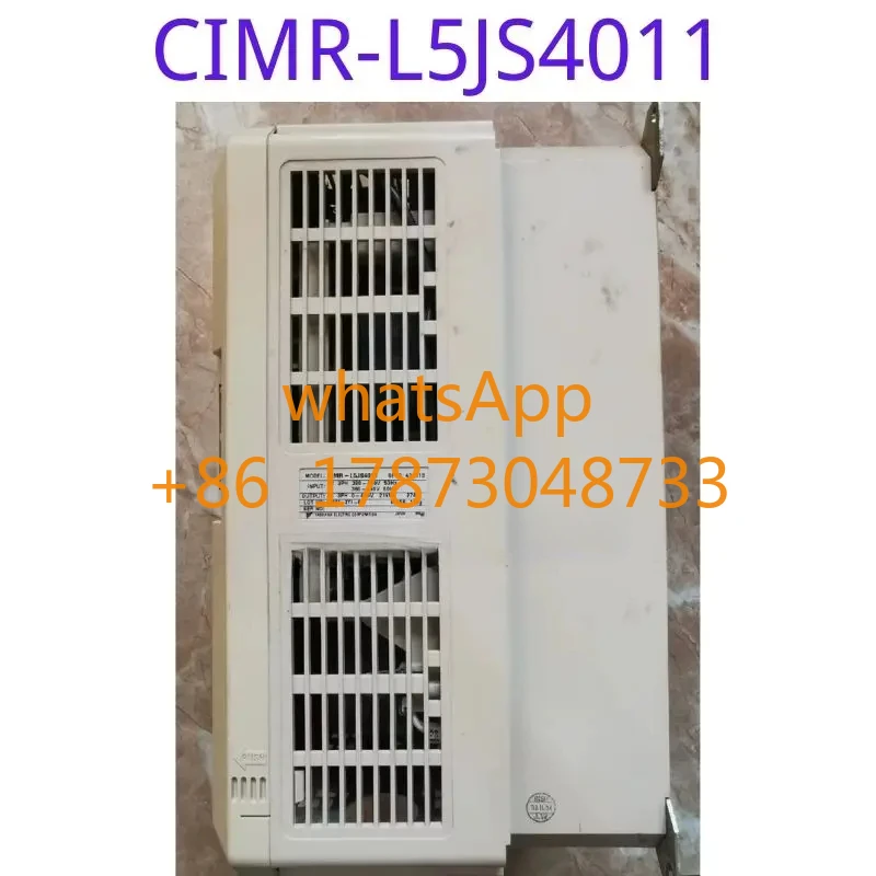 Il test funzionale del convertitore di frequenza usato CIMR-L5JS4011 è intatto